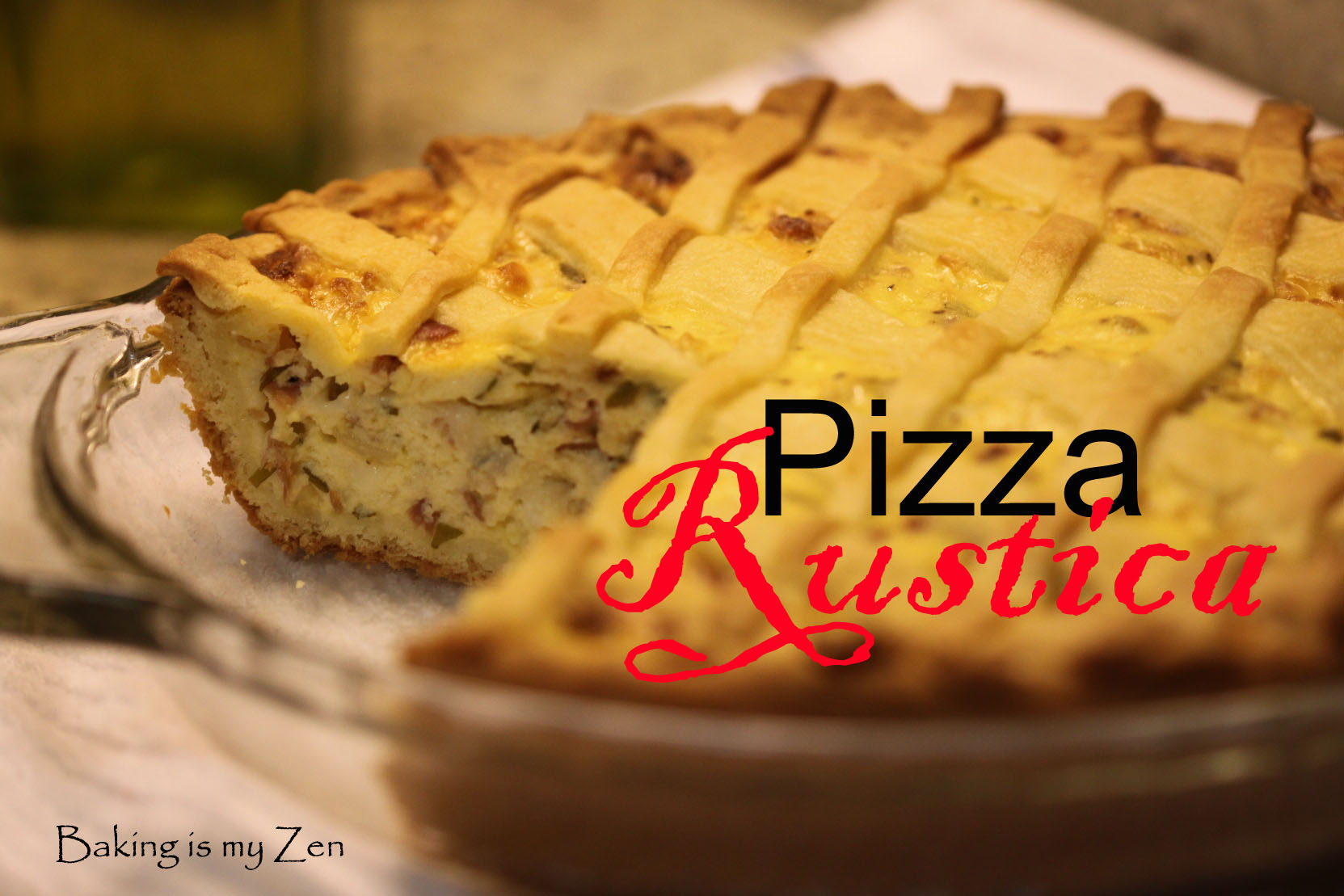 TWD: BAKING WITH JULIA: Pizza Rustica Baking is my Zen